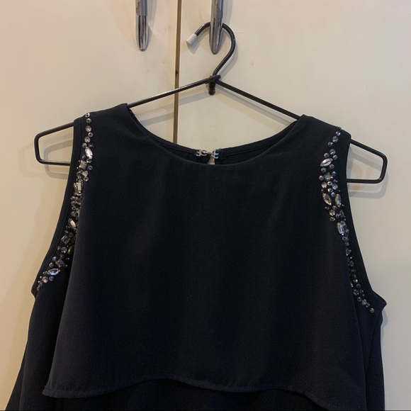 Kazo Black Embellished Dress - Picture 7 of 7